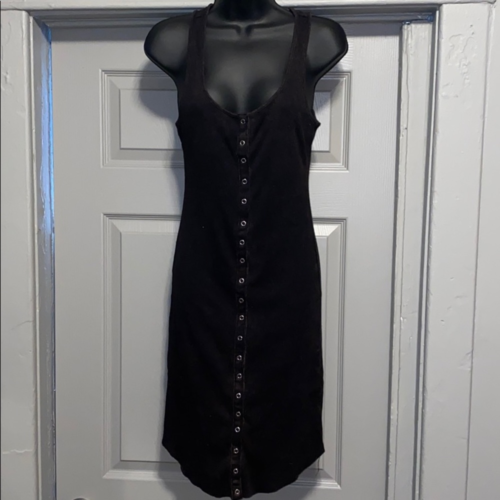 Black maxi dress